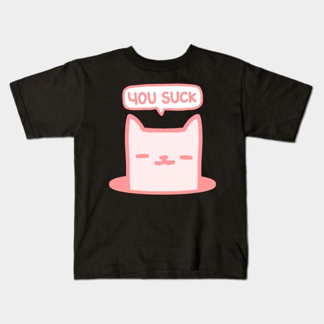 You Suck Kids T-Shirt by timbo